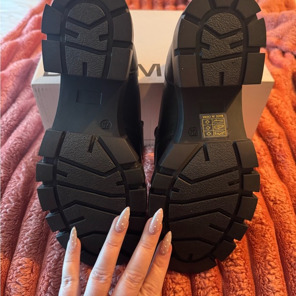 DREAM PAIRS Women's Platform Chunky Loafers - Picture 5 of 9